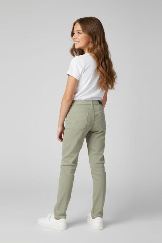 Mutlu Kids Kız Çocuk Gabardin Pantolon Siyah - 12 Yaş