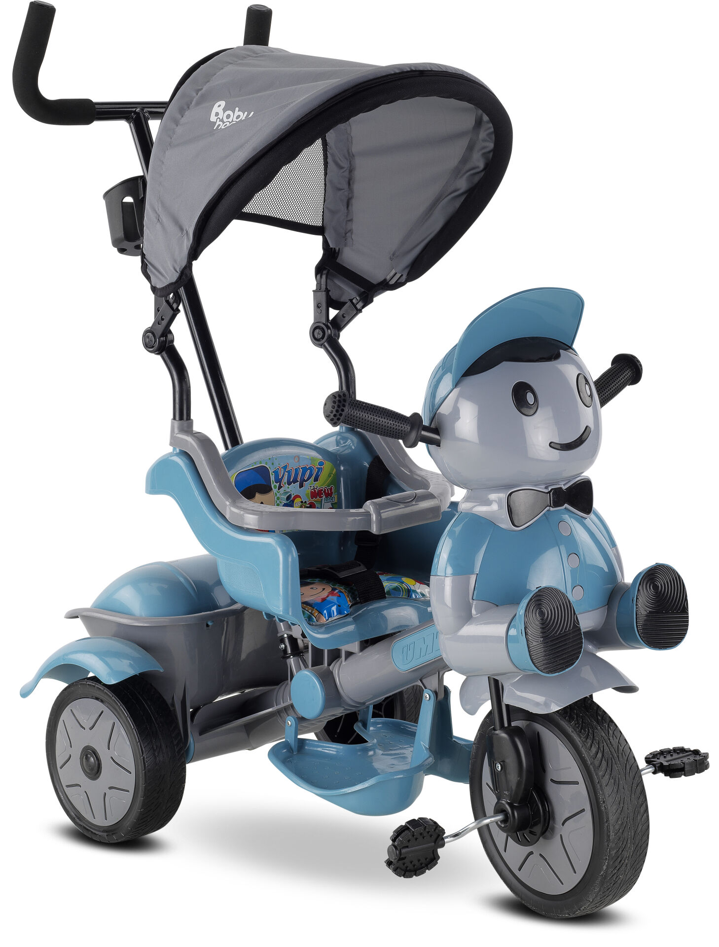 BABYHOPE YUPİ TRIYCLE BİSİKLET LÜX Mavi