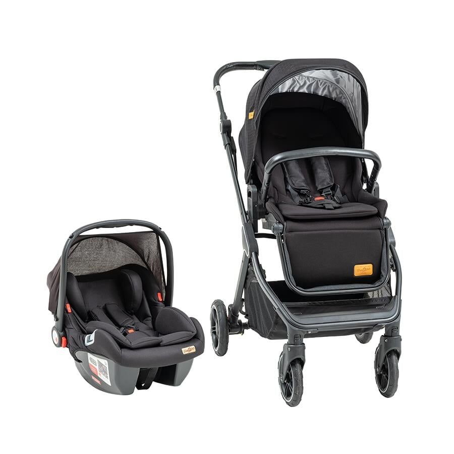 BABY2GO LONDON TRAVEL BEBEK ARABASI Siyah
