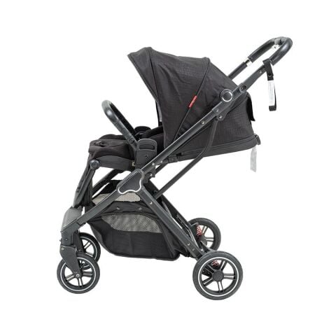 BABY2GO LONDON TRAVEL BEBEK ARABASI Siyah