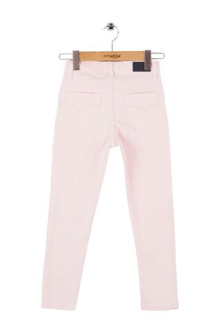Mutlu Kids Kız Çocuk Gabardin Pantolon Pembe - 13 Yaş