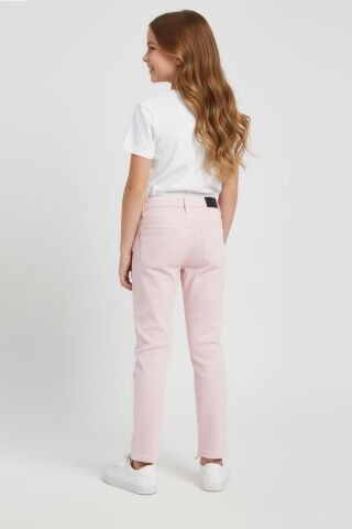 Mutlu Kids Kız Çocuk Gabardin Pantolon Pembe - 15 Yaş