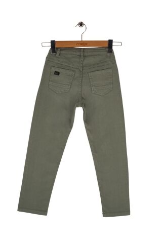 Mutlu Kids Erkek Çocuk Denim Pantolon Haki - 7 Yaş