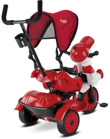 BABYHOPE YUPİ TRIYCLE BİSİKLET Kırmızı
