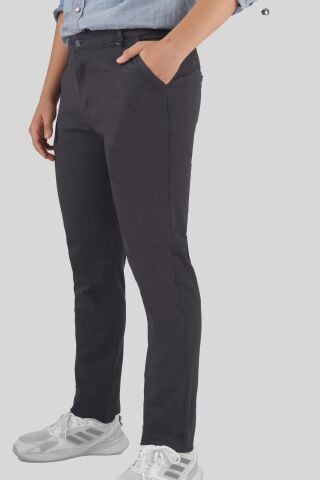 Mutlu Kids Erkek Çocuk Gabardin Pantolon Antrasit - 11 Yaş