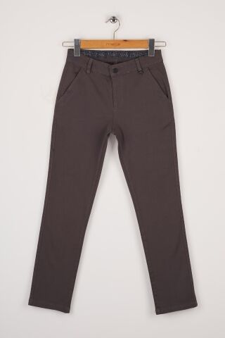 Mutlu Kids Erkek Çocuk Gabardin Pantolon Antrasit - 11 Yaş