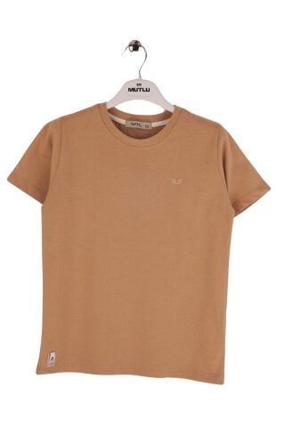 Mutlu Kids Bisiklet Yaka Kısa Kollu Erkek Çocuk Tişört ÇAĞLA - 15 Yaş