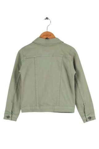 Mutlu Kids Kız Çocuk Denim Ceket EKRU - 13 Yaş