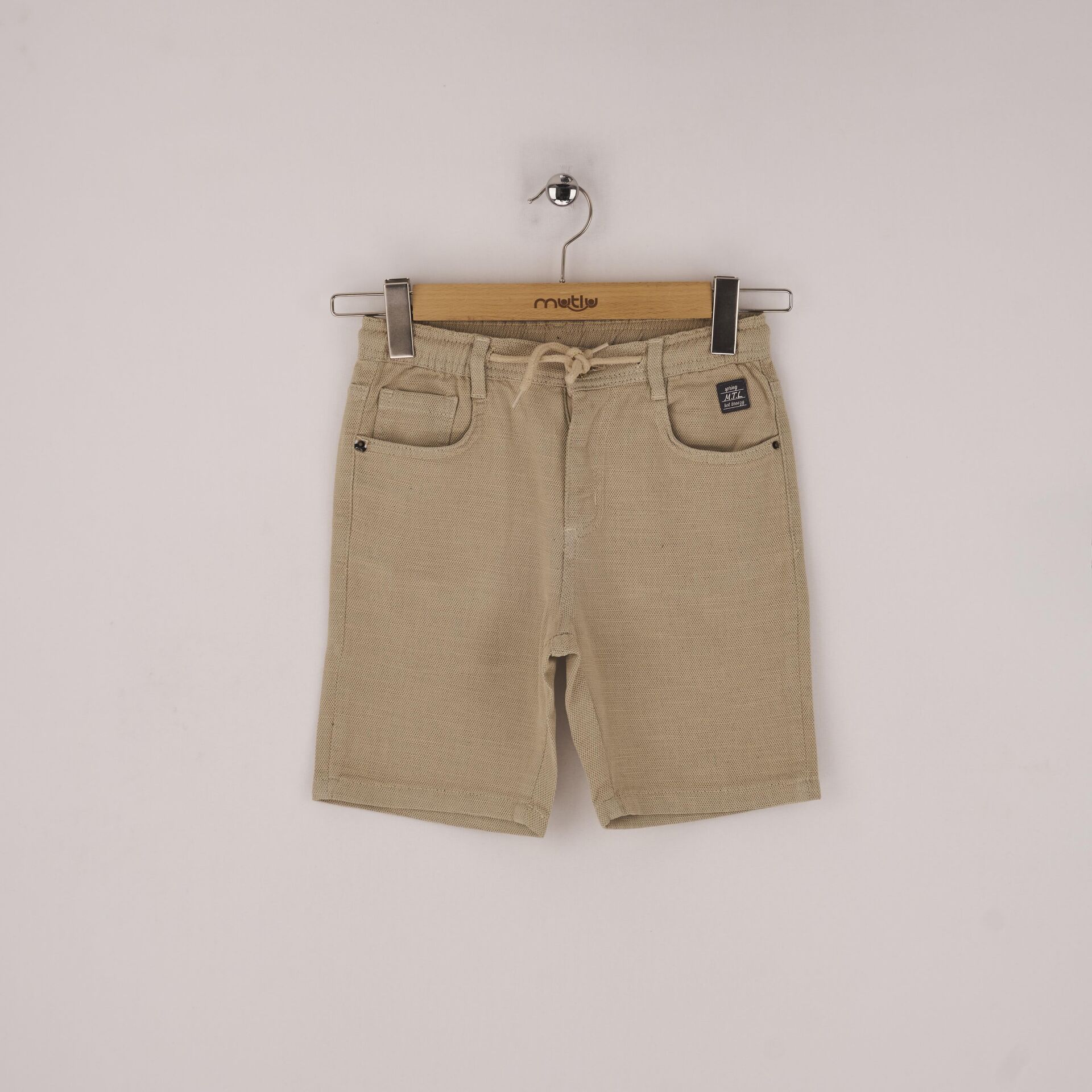 Mutlu Kids Erkek Çocuk Şort Bej - 16 Yaş