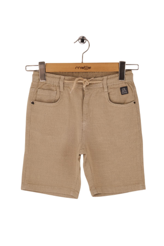 Mutlu Kids Erkek Çocuk Şort Bej - 16 Yaş