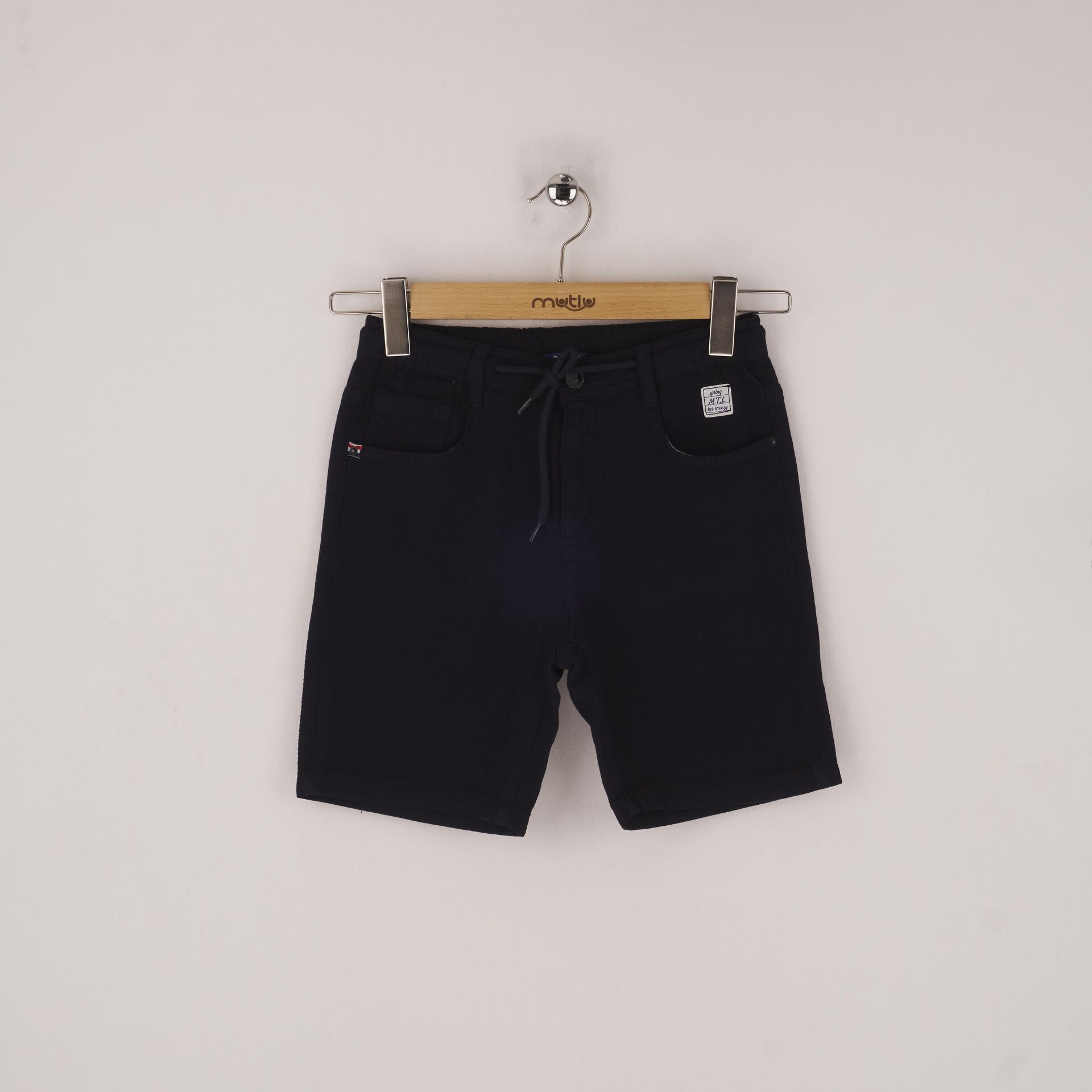 Mutlu Kids Erkek Çocuk Şort Lacivert - 16 Yaş