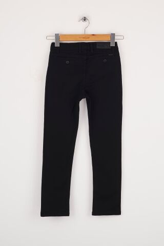 Mutlu Kids Erkek Çocuk Gabardin Pantolon Siyah - 15 Yaş