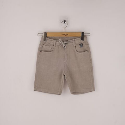 Mutlu Kids Erkek Çocuk Şort Gri - 16 Yaş