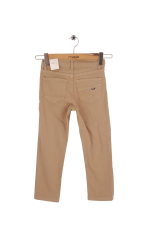 Mutlu Kids Erkek Çocuk Gabardin Pantolon Bej - 3 Yaş