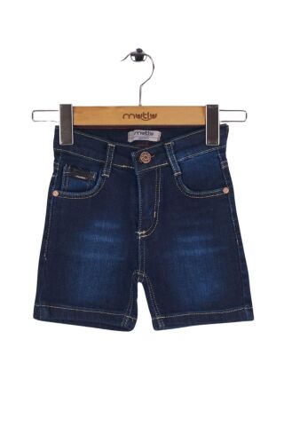 Mutlu Kids Erkek Çocuk Bebek Kot Şort