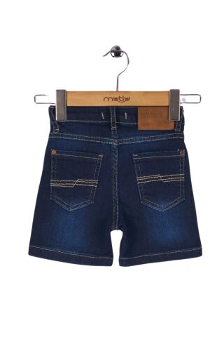 Mutlu Kids Erkek Çocuk Bebek Kot Şort