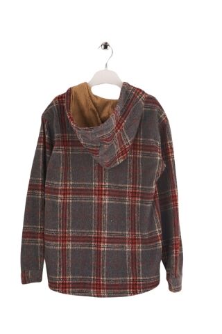 Mutlu Kids Kapüşonlu İçi Kürk Astarlı Erkek Çocuk Gömlek