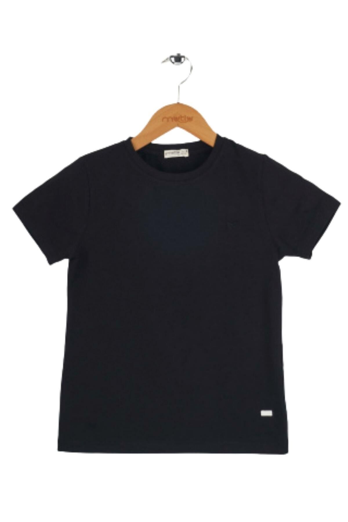 Mutlu Kids Kız Çocuk Tişört Siyah - 3 Yaş