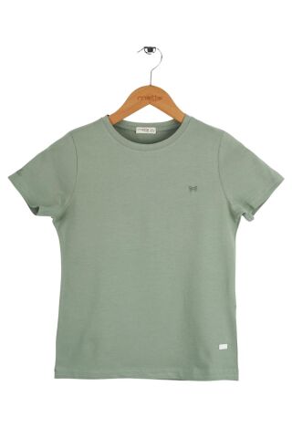 Mutlu Kids Kız Çocuk Tişört ÇAĞLA - 10 Yaş