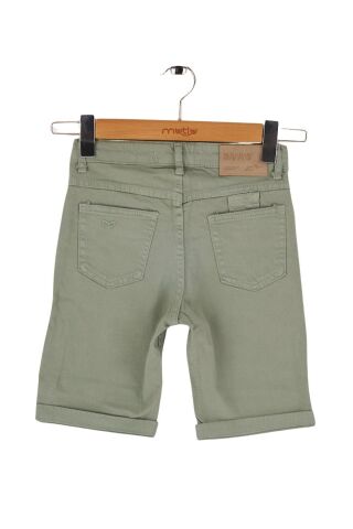 Mutlu Kids Erkek Çocuk Denim Şort MİNT - 4 Yaş