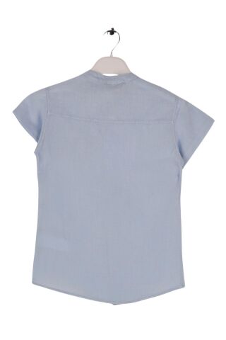 Mutlu Kids Hakim Yaka Kısa Kollu Erkek Çocuk Gömlek Mavi - 7 Yaş